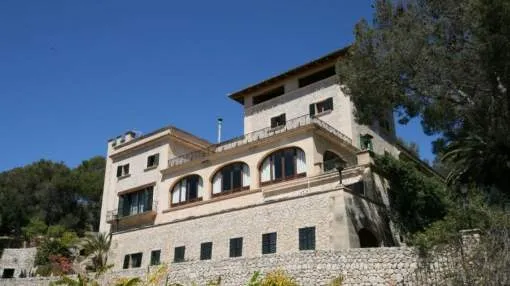 Manor house with views of the bay of Palma de Mallorca